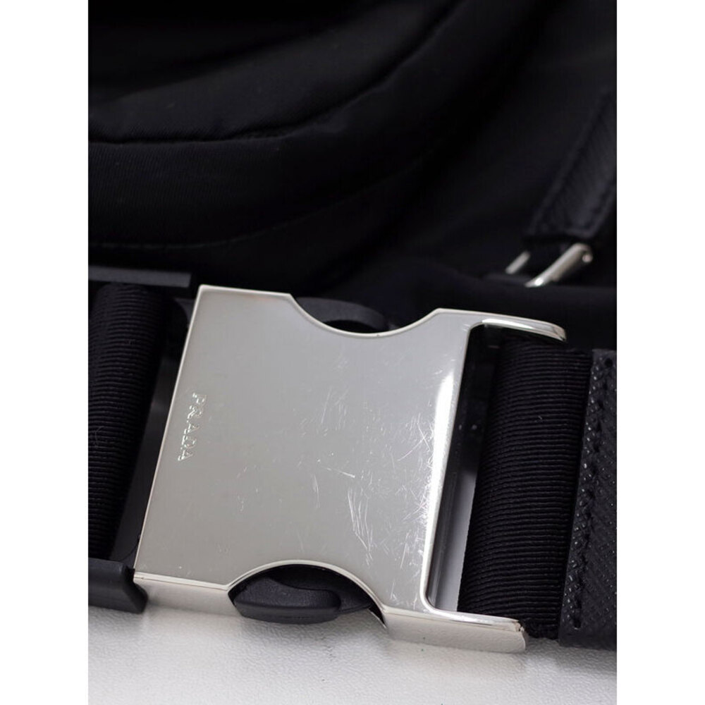Prada Bum Bag Belt Black Body bag Waist Body - Picture 5 of 5